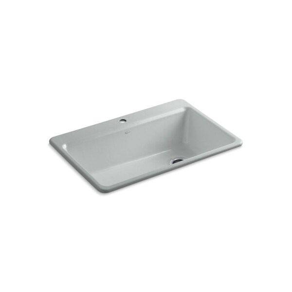 Kohler Riverby Sink, Single, Sr, 1Hole 58711A295 Zoro